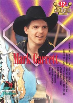 1996 High Gear Rodeo Crown Jewels #12 Mark Garrett Back